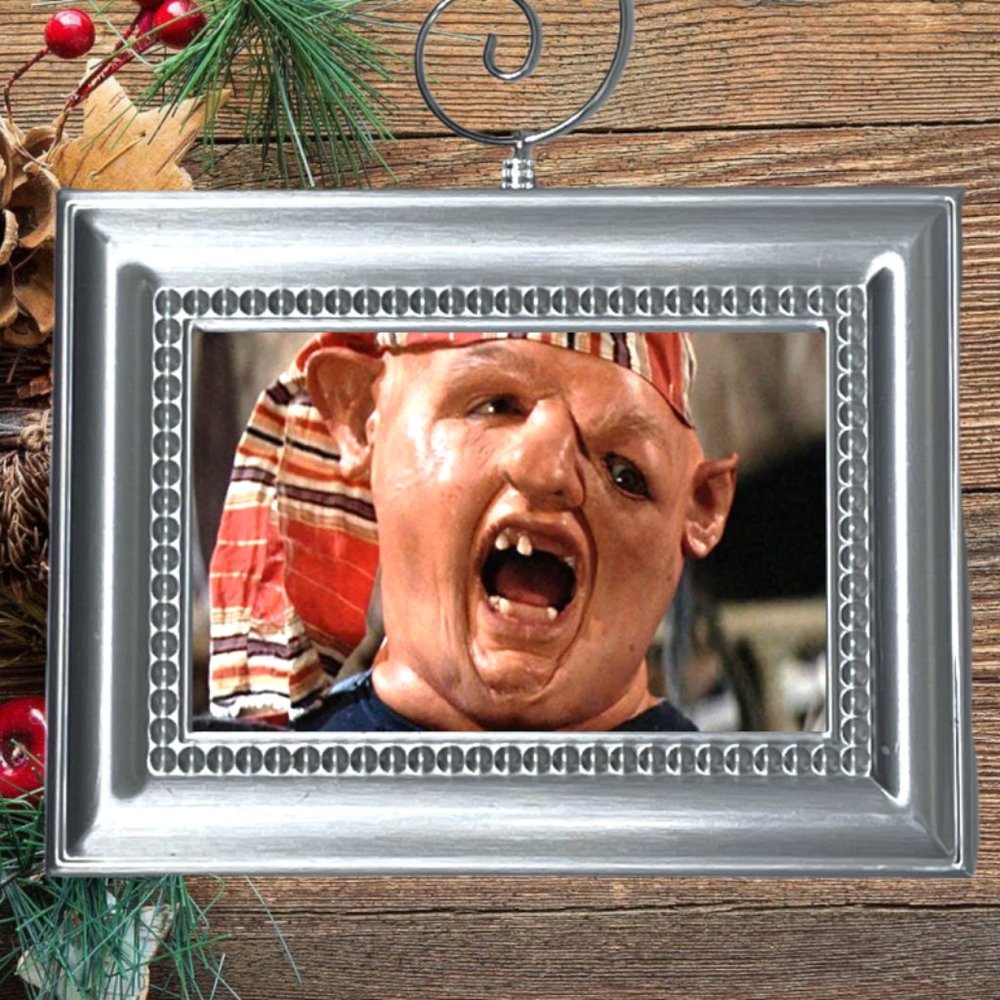 Goonies Giant Sloth Monster Retro Movie Memorabilia Christmas Tree Ornament